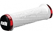 Troy Lee Designs Signature ATV Lock-On Bonus Pack White w/Red Clamps